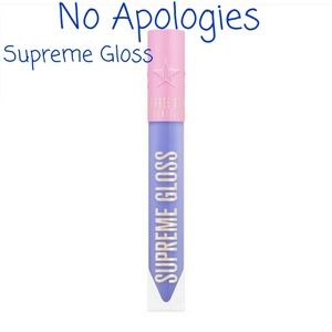Jeffree Star Cosmetics Supreme Gloss - No Apologies (Neon Purple-Blue) - NWB